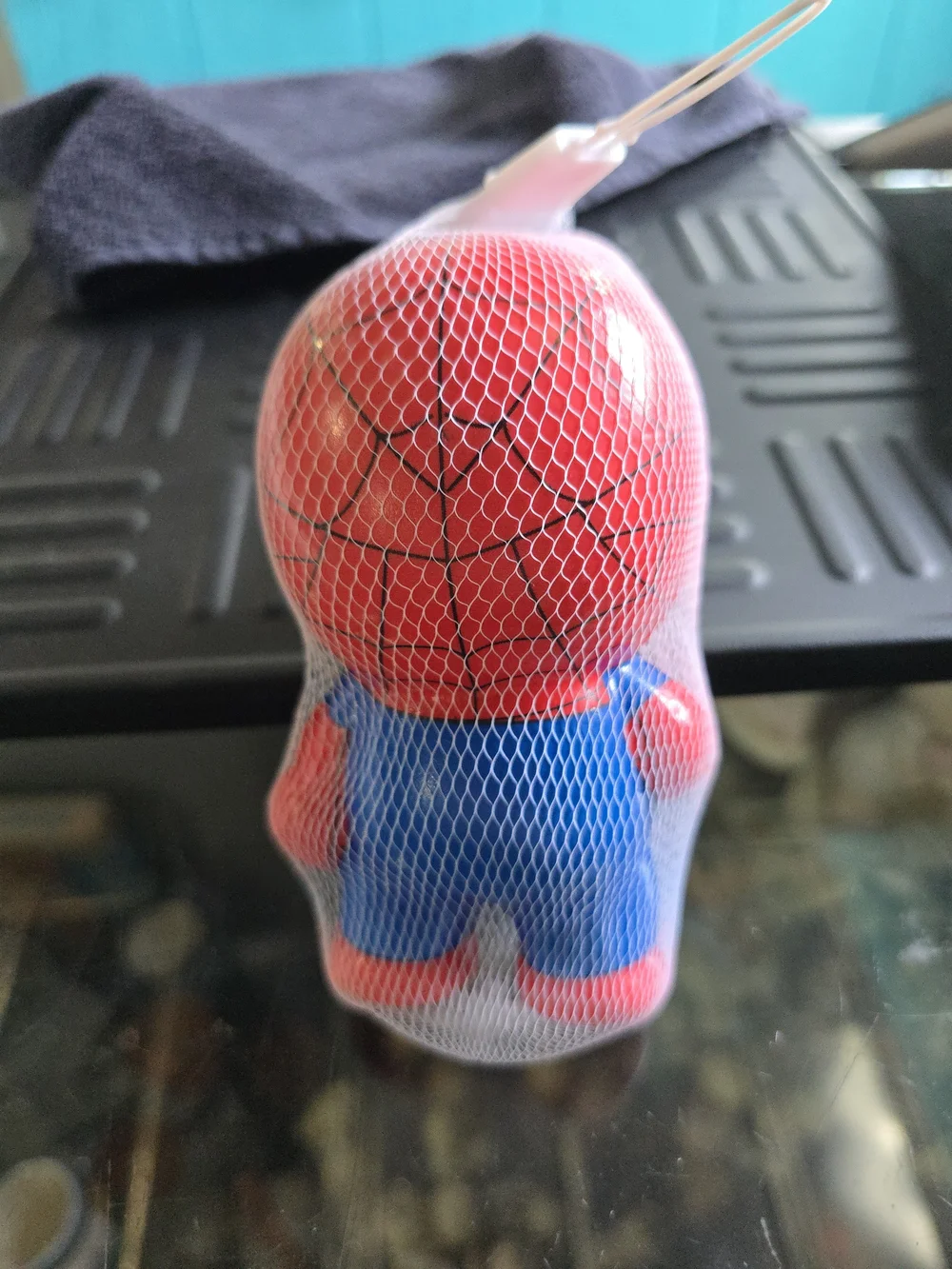 Red and Blue Spiderman Hero Squishy Toy - Kids Action Figure